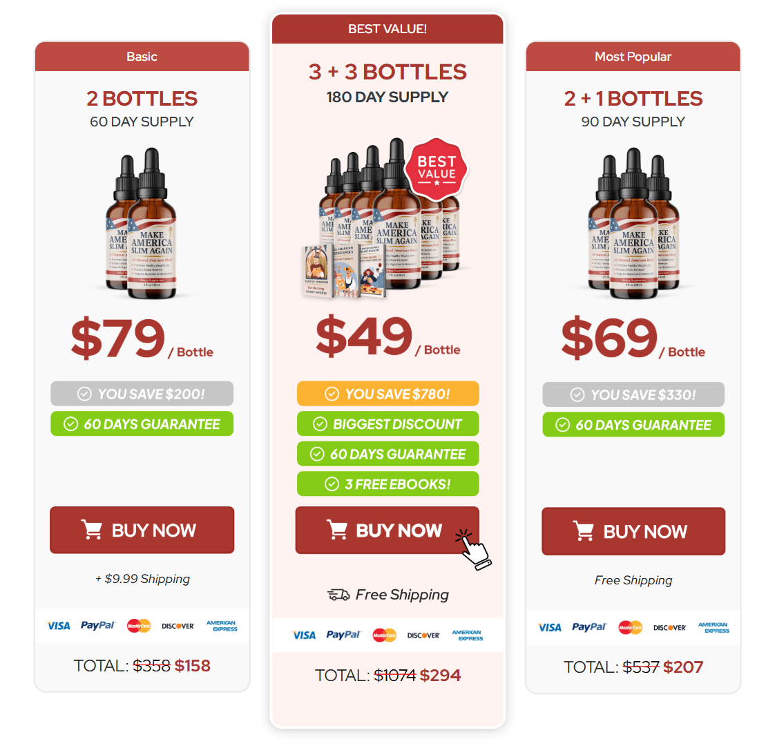 Make America Slim Again discount